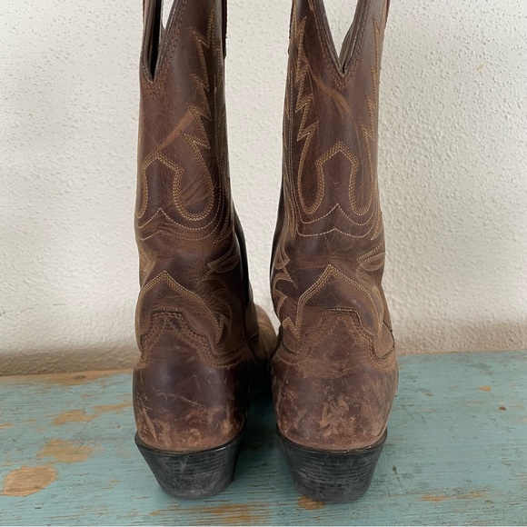 Ladies Ariat Heritage R Toe Boots 7.5C - Picture 3 of 6
